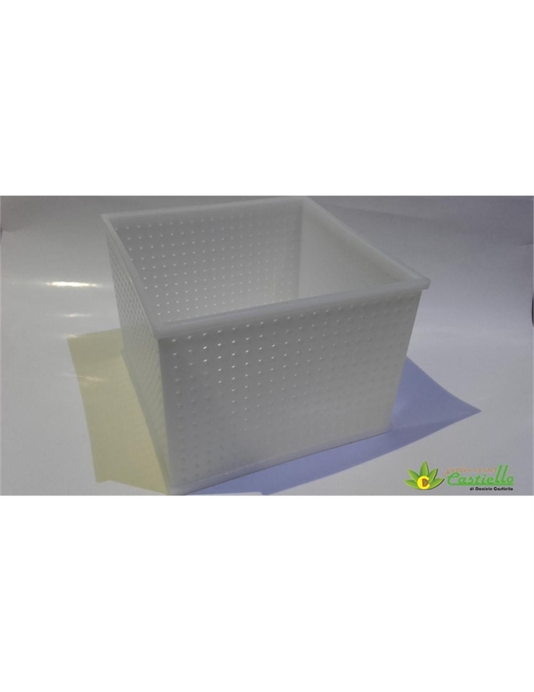 Fuscella plastica per taleggio 19x19xh15