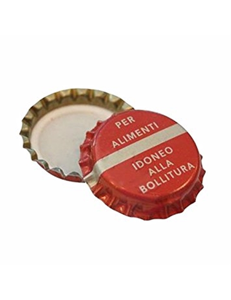 Tappi a corona con vipla confezione 100pz
