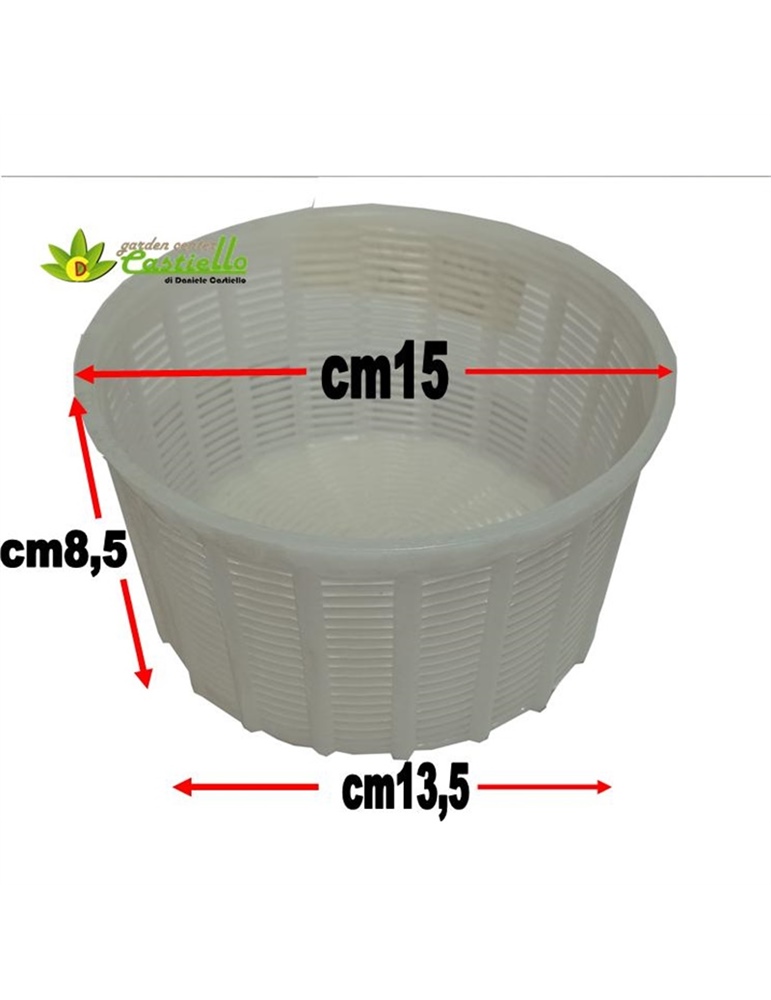 Fuscella canesto GIUNGO 14.2X8.5 forma formaggio