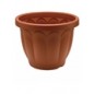 Vaso plastica cm.70 colore terracotta