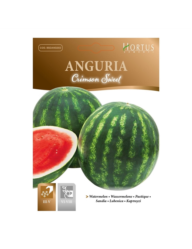 Anguria crimson sweet busta piccola hortus gr.4 Anguria crimson sweet busta piccola hortus gr.4