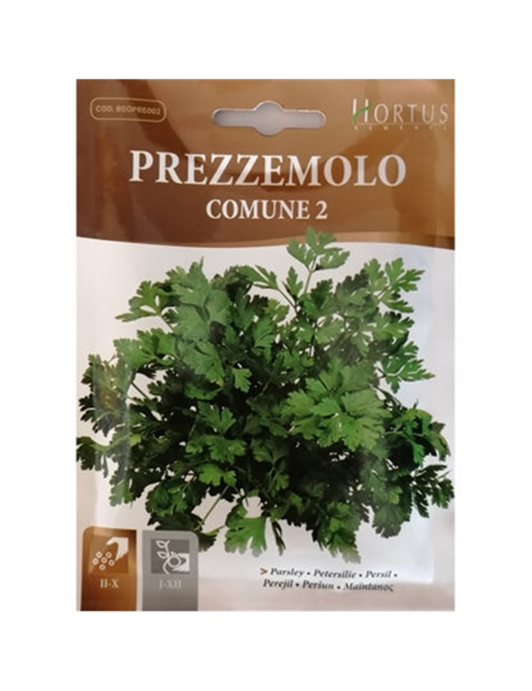 Prezzemolo comune 2 busta piccola hortus gr 10