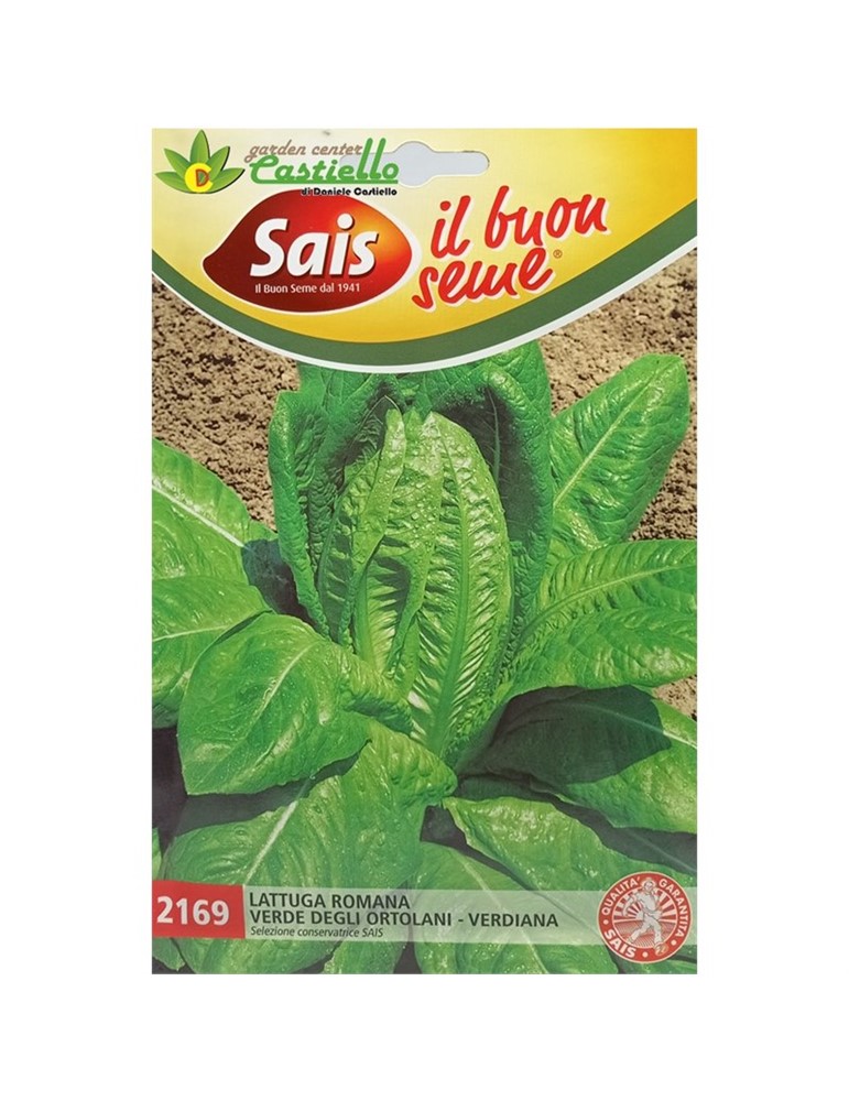 Lattuga romana verde ortolani Sais