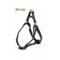 Pettorina sgancio nylon comfort nero  15mmx35-50cm