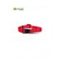 Collare in nylon rosso mm20 cm.30-50