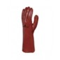 Guanti pvc rosso TG 10