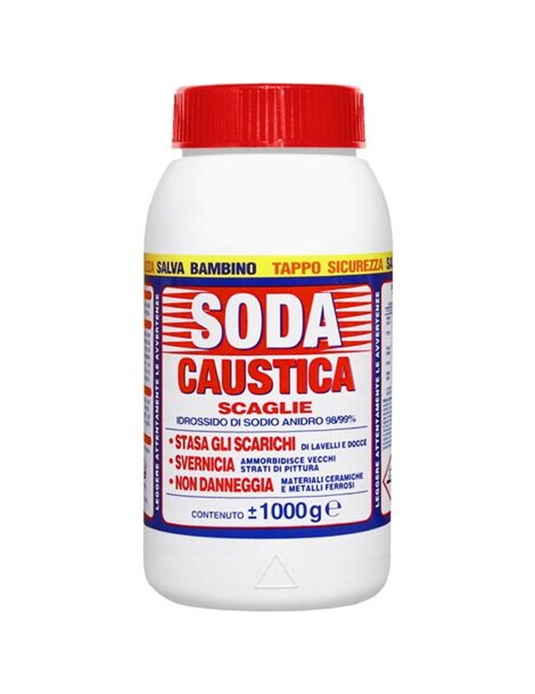 Soda caustica a scaglie kg 1