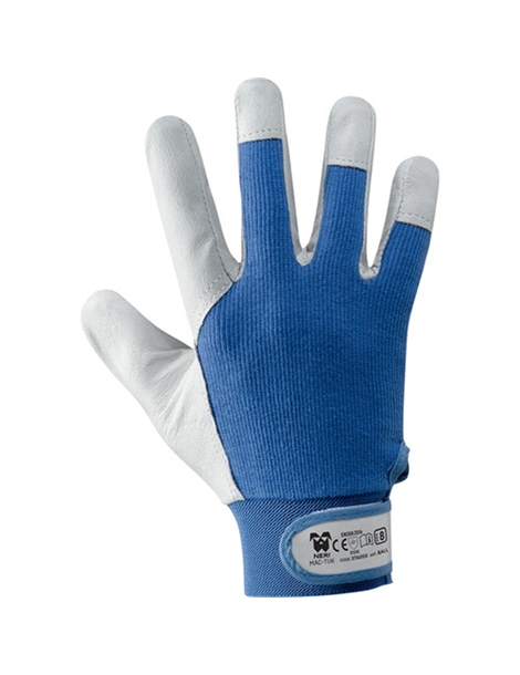 GUANTI NERI BALL BLU  TG. 8 