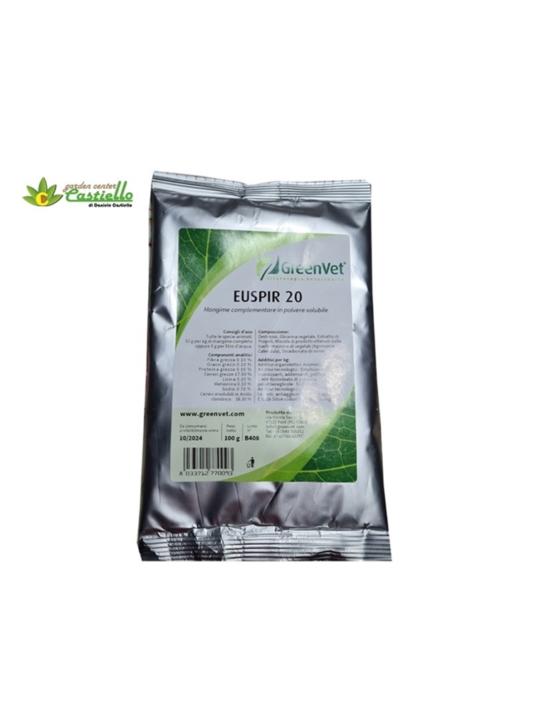 Euspir 20 - gr100 mangime in polvere solubile previene il raffreddore