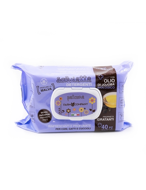 salviette detergenti mala 40 pz