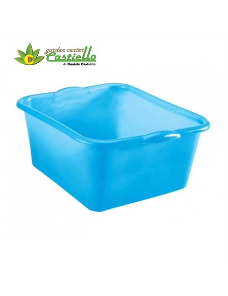Bacinella quadra cm 30x30 plastica