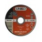 Disco a ferro abrasiva x inox 115x1,0 F 22 UNIKO