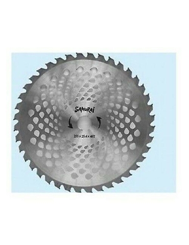Dischi samurai p/decespugliatore 40 denti 255