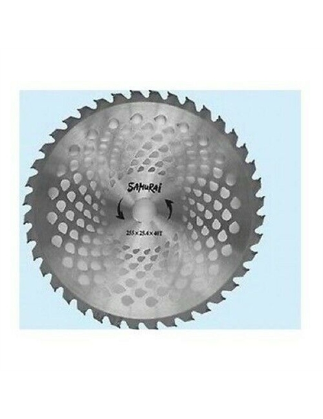 Dischi samurai p/decespugliatore 40 denti 255
