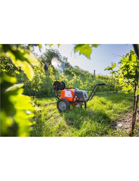 Pompa a carriola a batteria 60 lt stocker