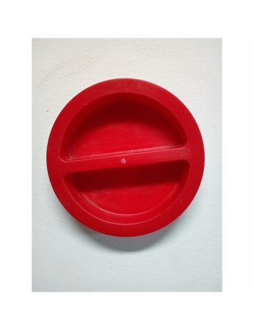 Tappo per barattoli ortes ricambio rosso