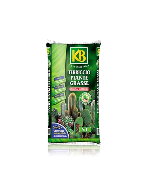 Terriccio per piante grasse KB 5 LT 