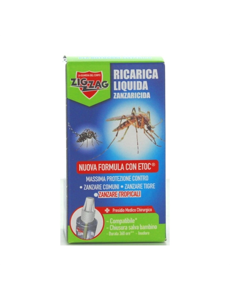 ZigZag ricarica liquida zanzaricida ML 30 ZigZag ricarica liquida zanzaricida ML 30