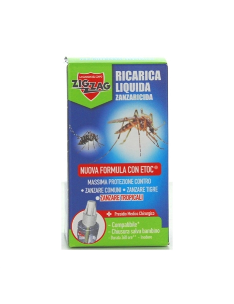 ZigZag ricarica liquida zanzaricida