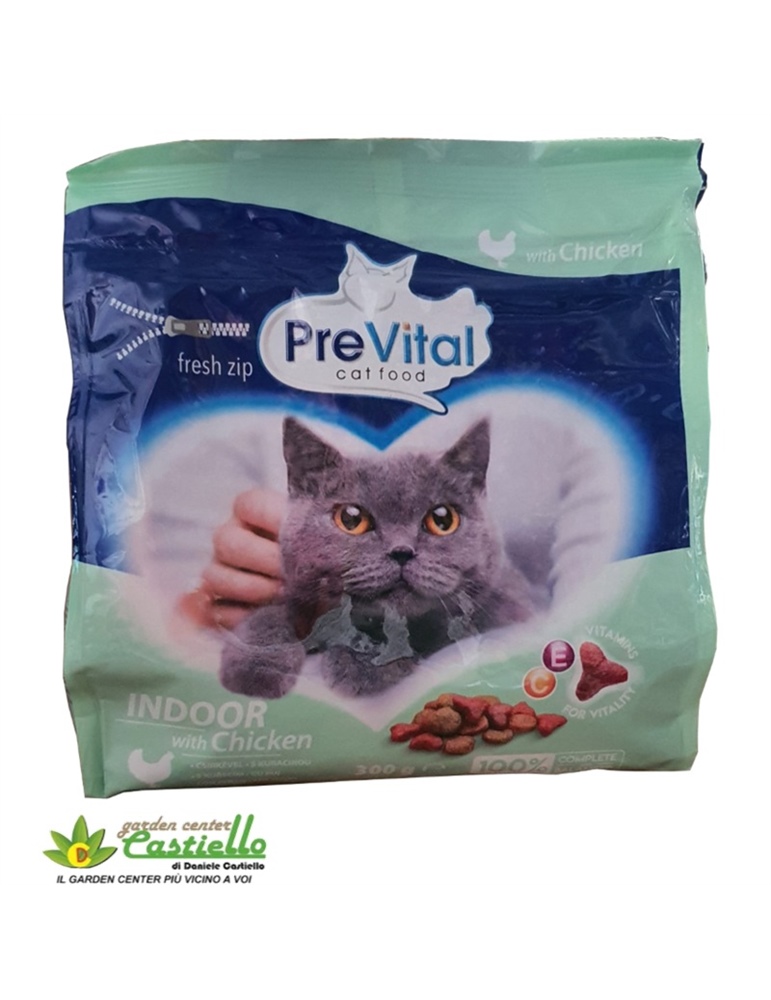 Prevital cat food indoor con pollo GR 300 Prevital cat food indoor con pollo GR 300