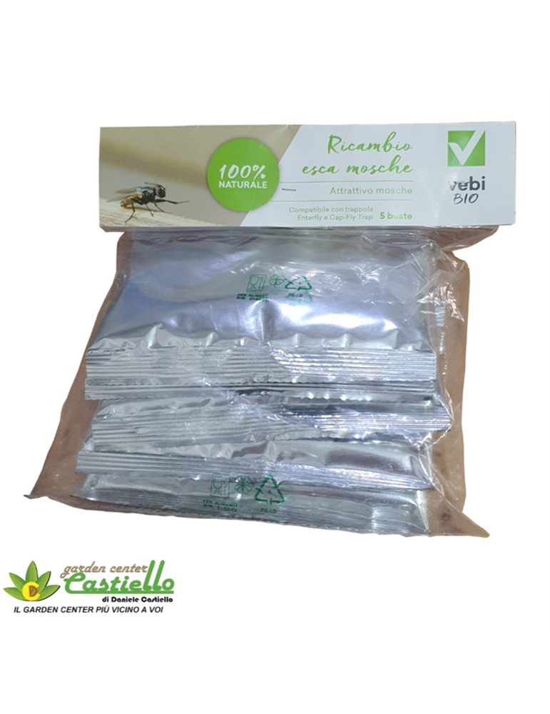 ricambio esca mosche attrattivo busta 65gr