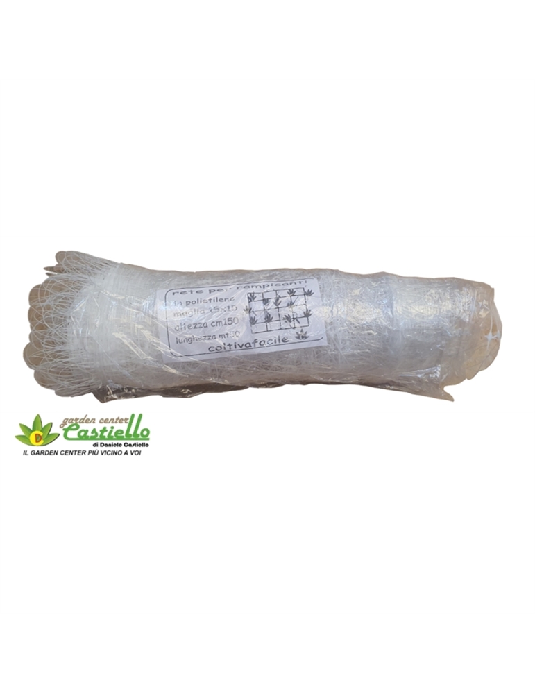 Rete per rampicanti h 1.50 L.mt 50 piselli e fagioli