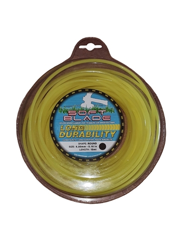 filo tagliaerba 4mm 15mt