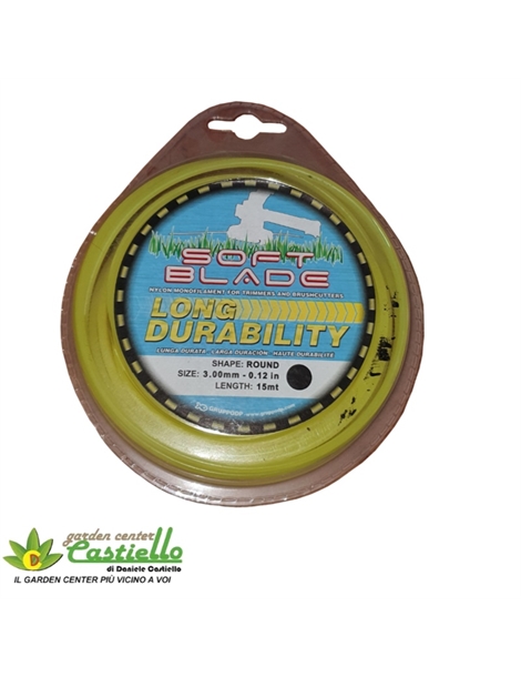 filo decespugliatore 3.00mm 15 mt
