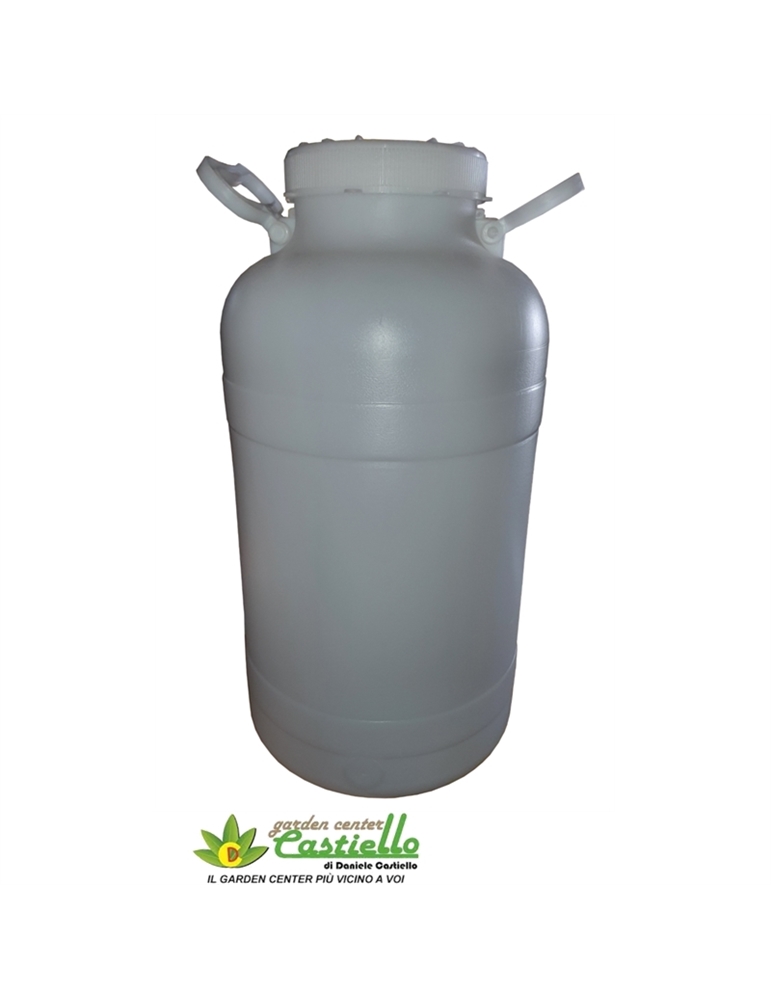 Fusto lt50 plastica bocca larga x olio e latte