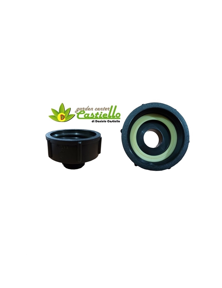 Raccordo poliet.dn 60x1 per cisterna