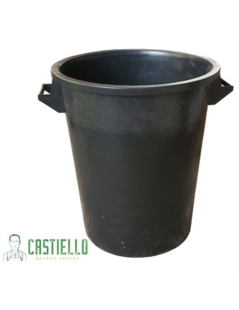 Bidone industriale 75 lt SSS Mobilplastic coperchio escluso