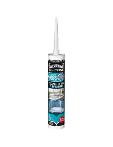 silicone super rapido trasparente