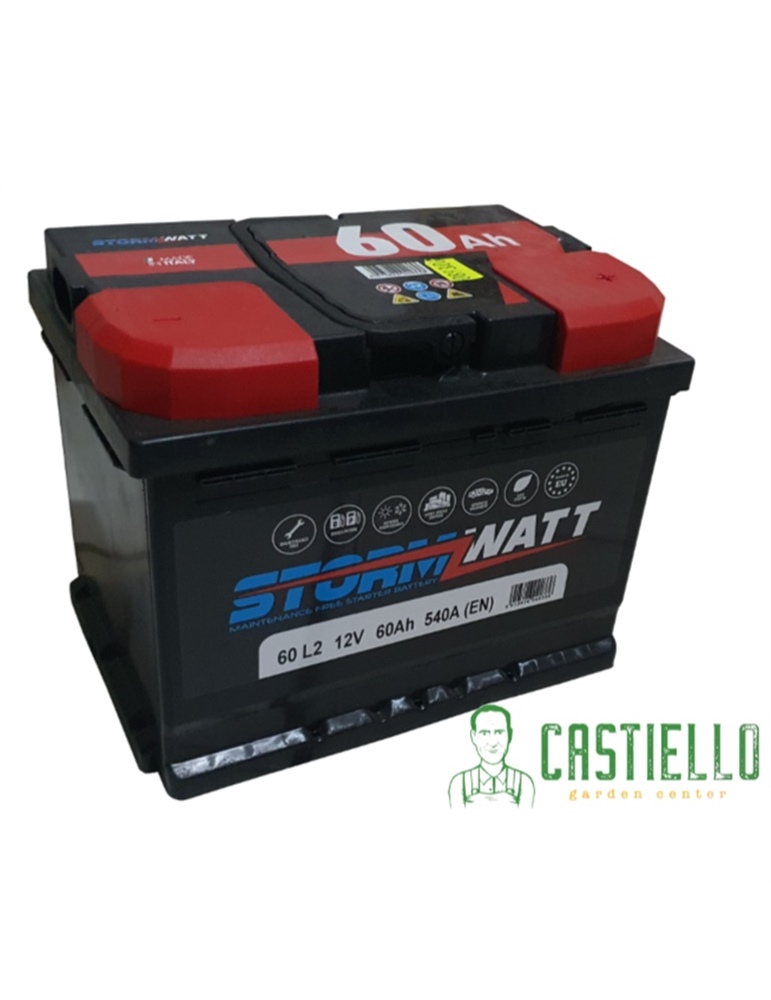 Batteria Al Piombo Stormwatt Ad Acido 60Ah- 540A 12V - [10BAT60AH]
