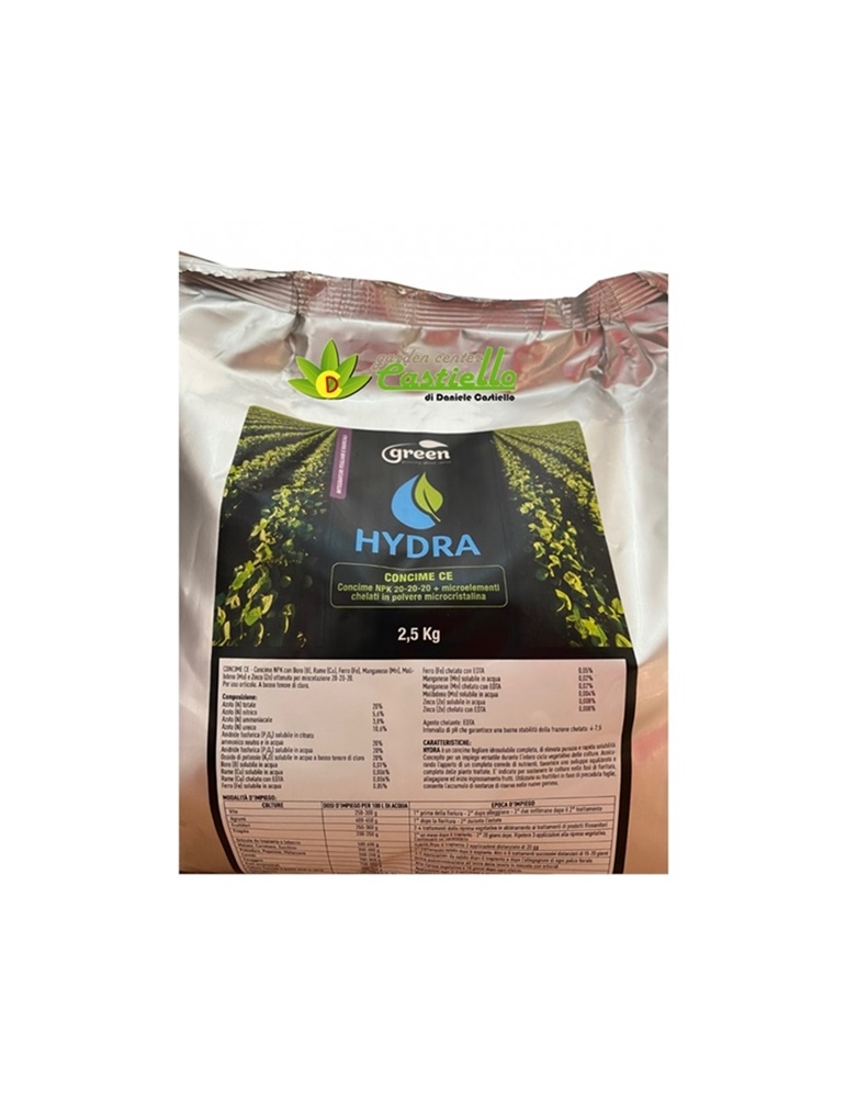 Hydra concime fogliare 20-20-20 da kg2,5