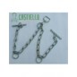 Catena doppia zincata a 2 vite mm 7