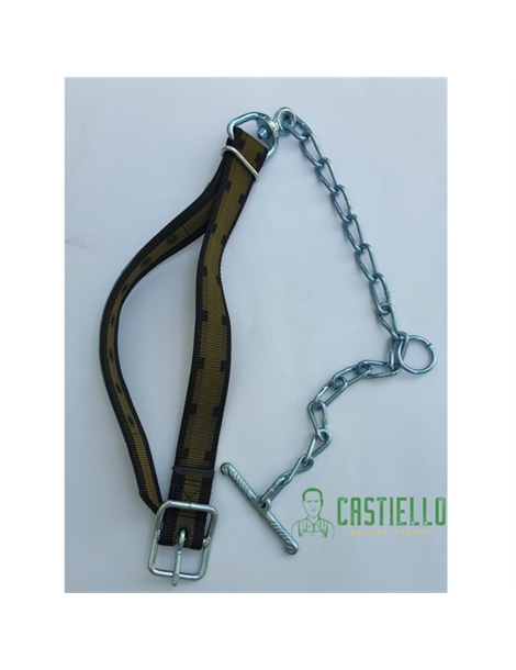 Collare per vitelli mm40X0,85 più catena