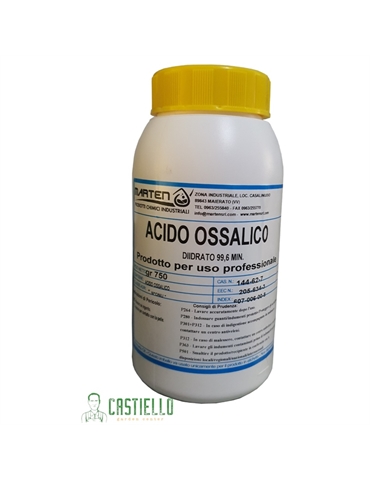 Acido ossalico da gr 750