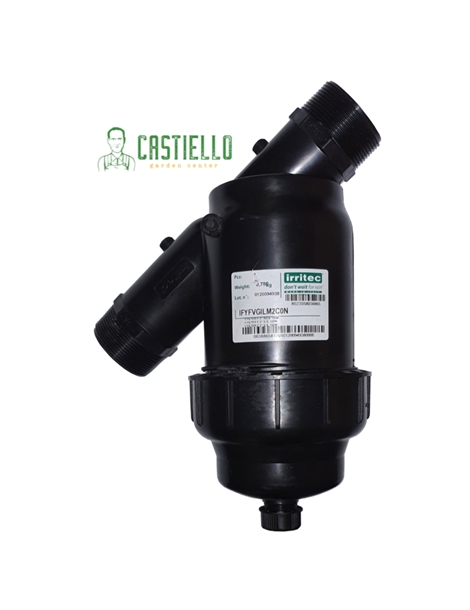Filtro in linea 2pollici maggiorato per irrigazione