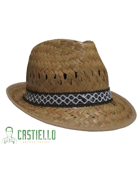 Cappello paglia alpino taglia 56