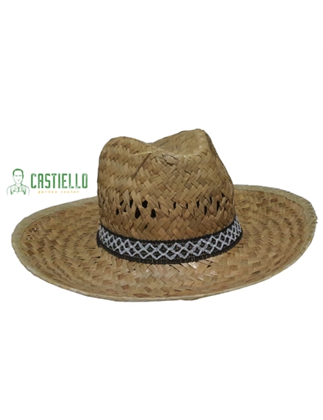 Cappello cawoboy paglia tg 58