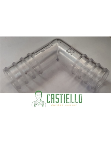 Curva plastica trasparente