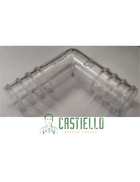 Curva plastica trasparente