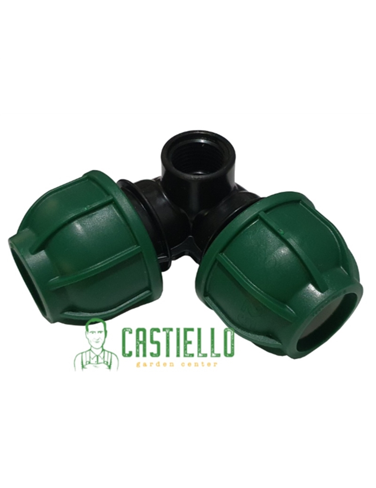 Giunto a 90 25x12x25 claber