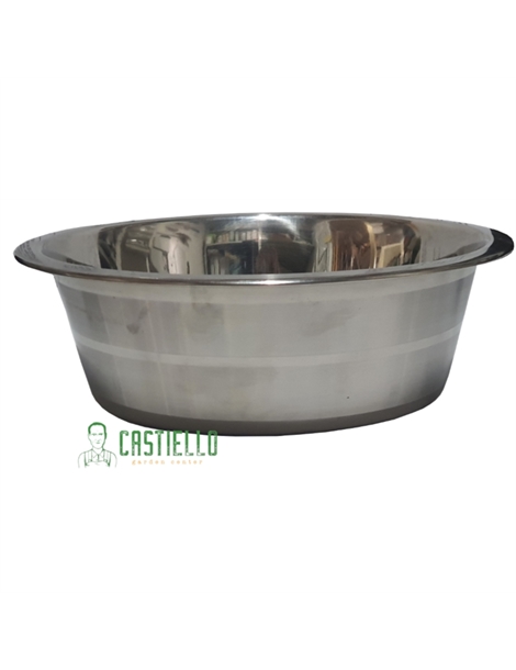 Ciotola per cani INOX Luna cm 19 1,80 lt