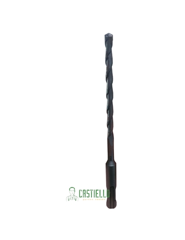Punta elicoidale con attacco sds 6x160