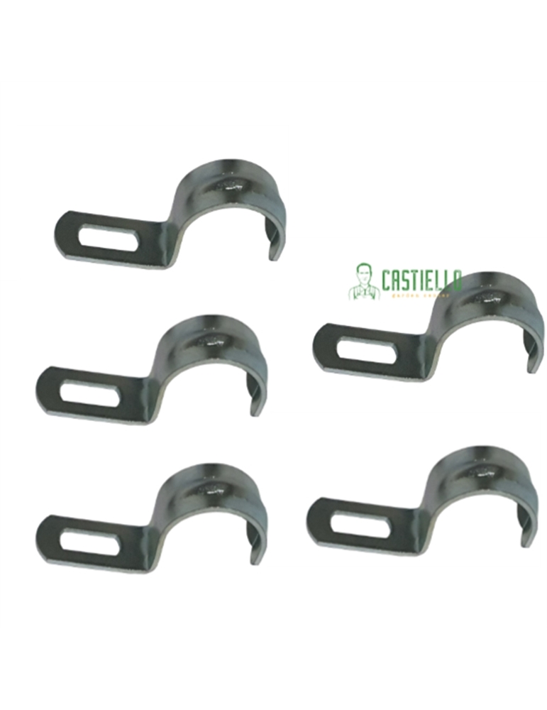Gaffetta diam. 20 per tubi fischer  pz.5