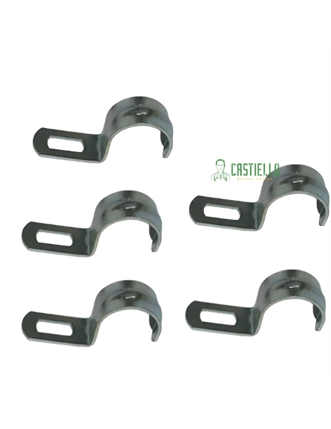 Gaffetta diam. 20 per tubi fischer  pz.5