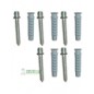 Tasselli 6mm x collari attacco M8 pz5