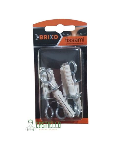Tasselli brixo bsb occh.chiuso bl. 6pz