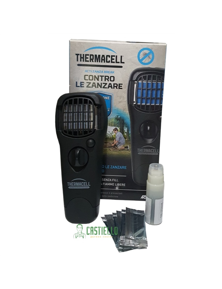 Portatile thermacell zanzare nero